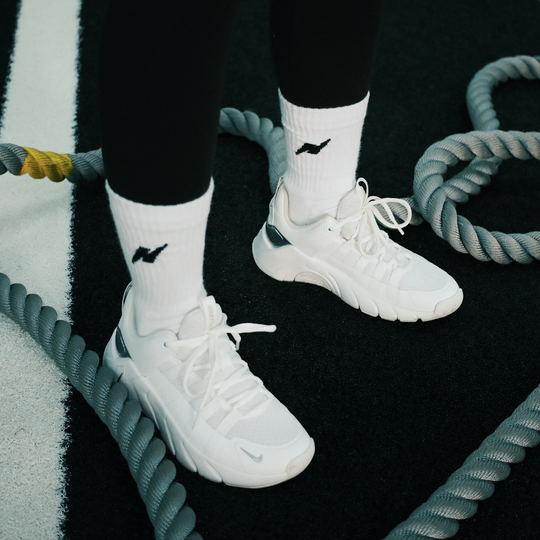 Crew Socks — Blanco