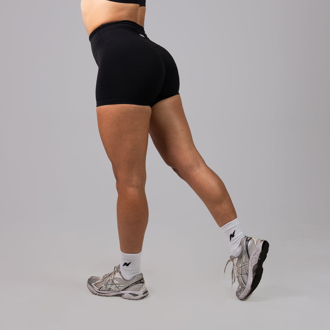 Short 5" Soft Active — Negro