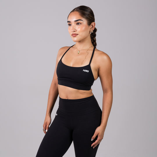 Sports Bra Soft Active — Negro
