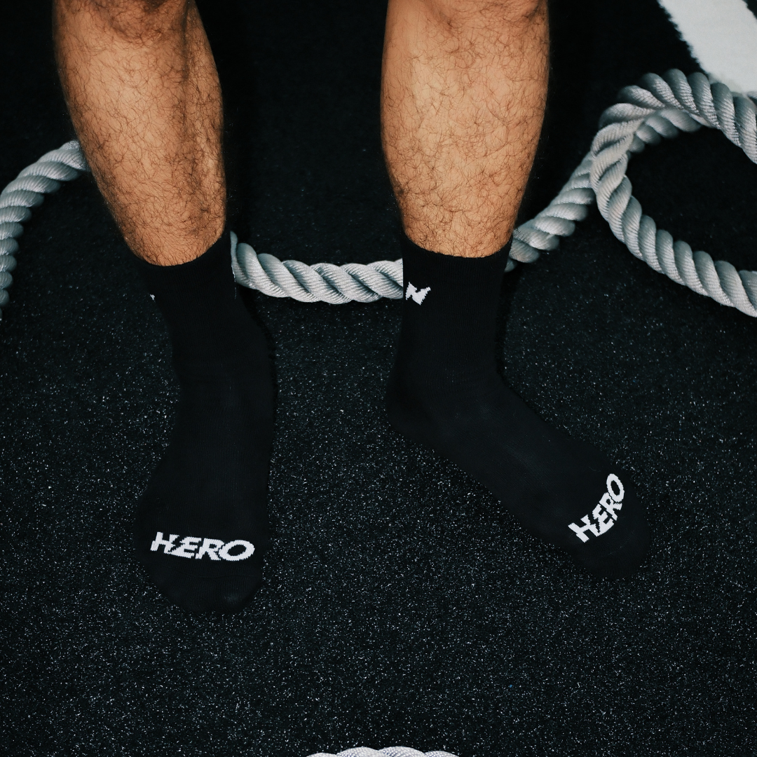 Crew Socks — Negro