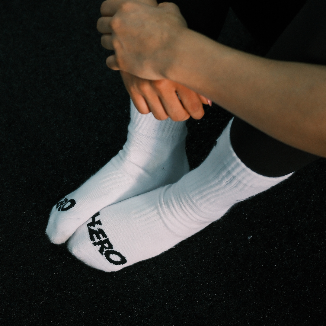 Crew Socks — Blanco